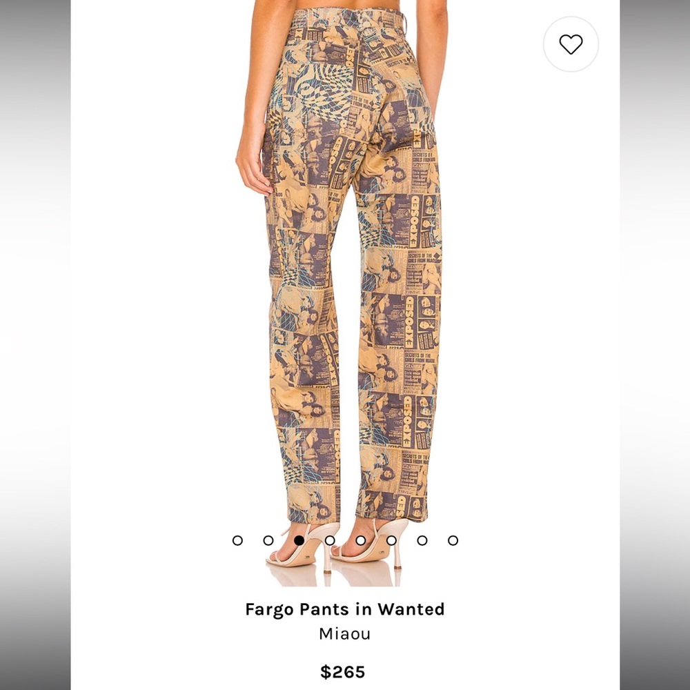 Miaou structured wanted pants